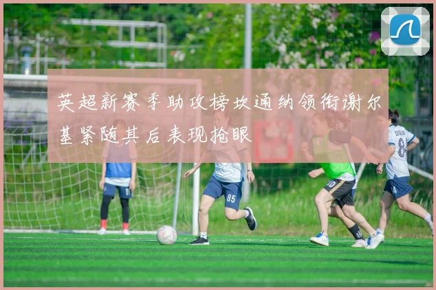 英超新赛季助攻榜坎通纳领衔谢尔基紧随其后表现抢眼
